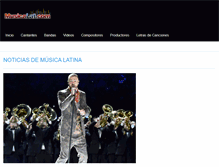 Tablet Screenshot of musicalat.com